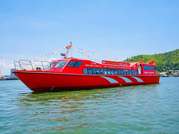 HẠ THỦY TÀU KHÁCH MINH CHÂU LUXURY 56