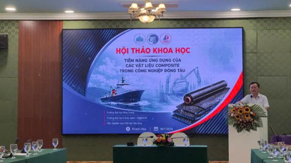 HỘI THẢO KHOA HỌC: TIỀM NĂNG ỨNG DỤNG VẬT LIỆU COMPOSITE TRONG CÔNG NGHIỆP ĐÓNG TÀU
