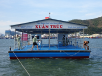 Nhà hàng bè nổi composite XUÂN TRÚC 2018